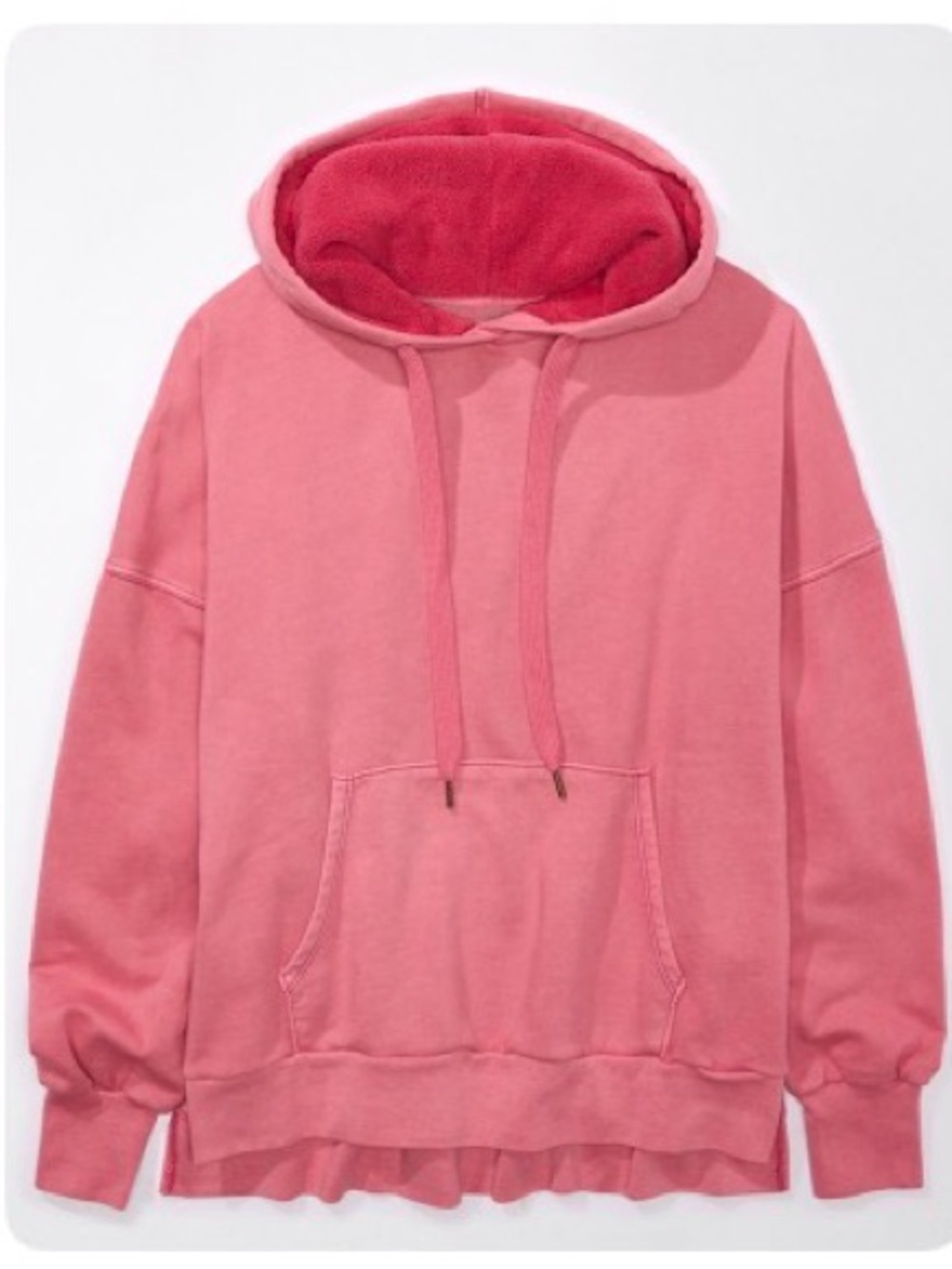 American Eagle Outfitters Pink Big Hug Hoodie